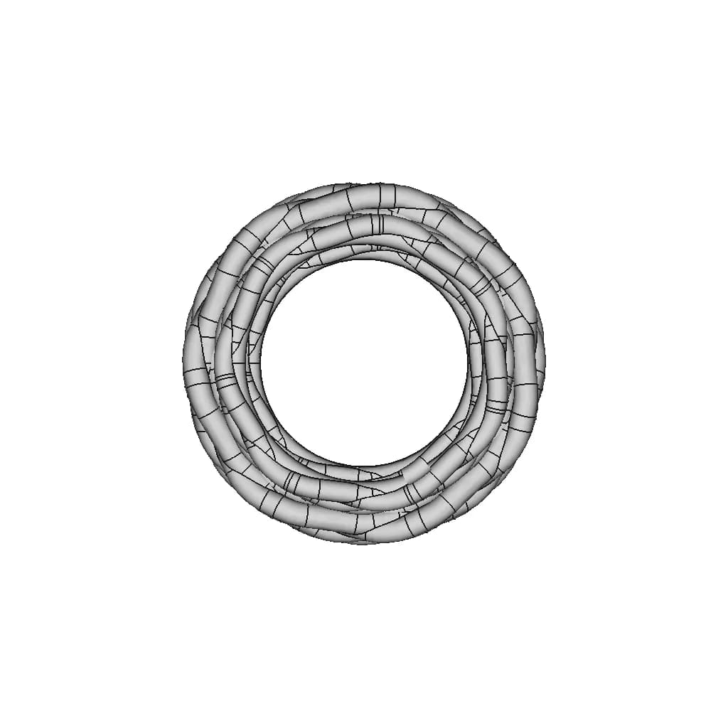 7 String Braid Wedding Ring - Downloadable CAD Representation_0_270_degree_snapshot