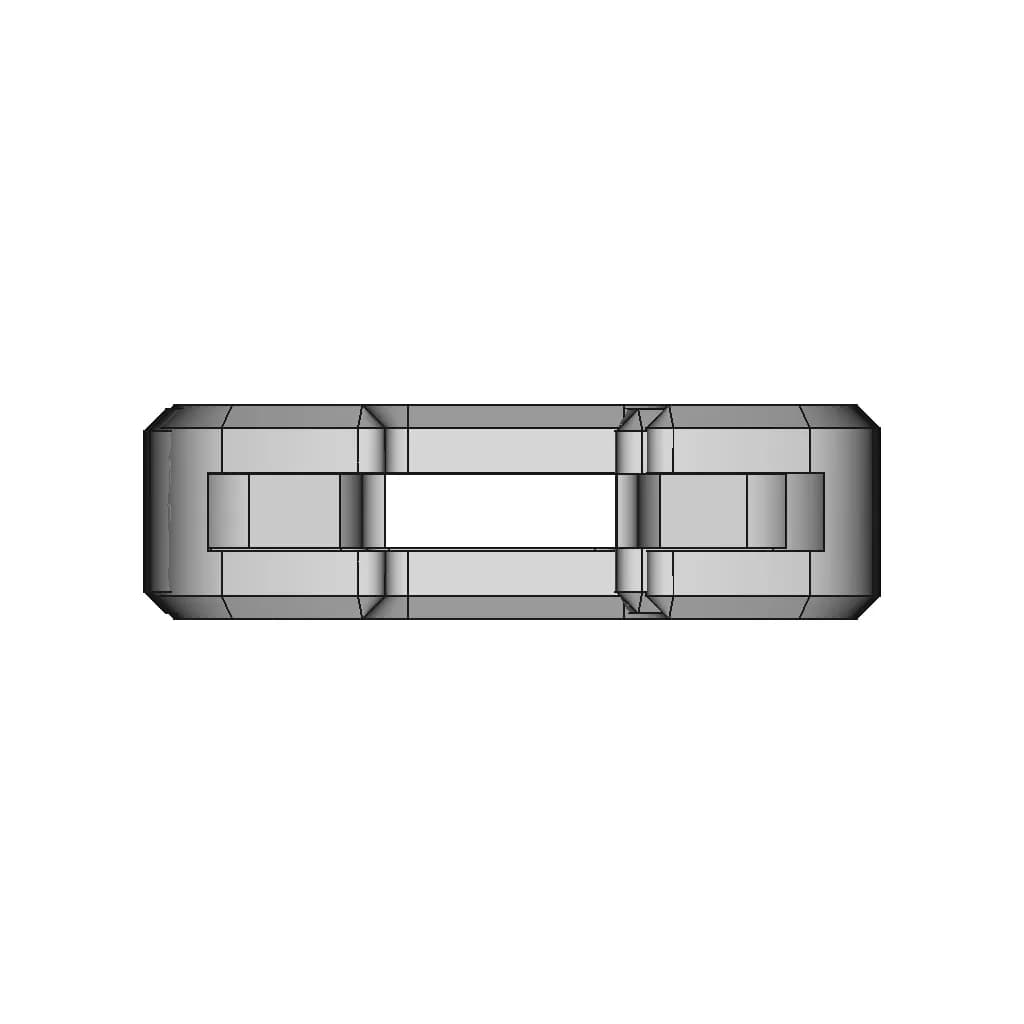 Yale 1000Ca Key Cover B1 - Downloadable CAD Representation_270_0_degree_snapshot