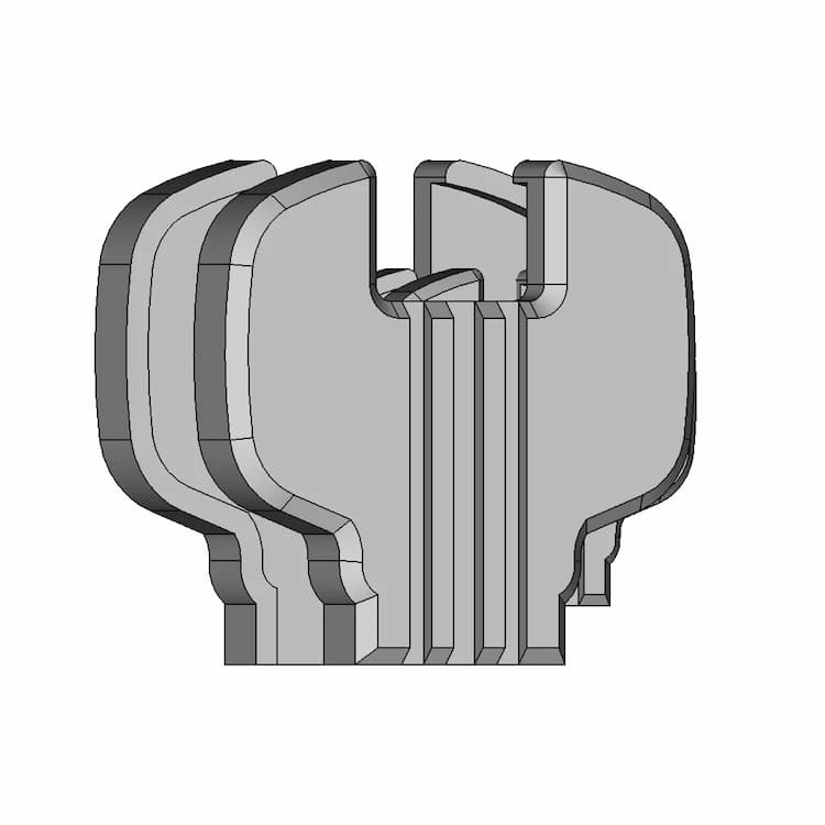 Yale 1000Ca Key Cover V - Standard Mechanical Component