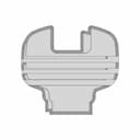 Yale 1000Ca Key Cover H - Downloadable CAD Representation_0_0_degree_snapshot