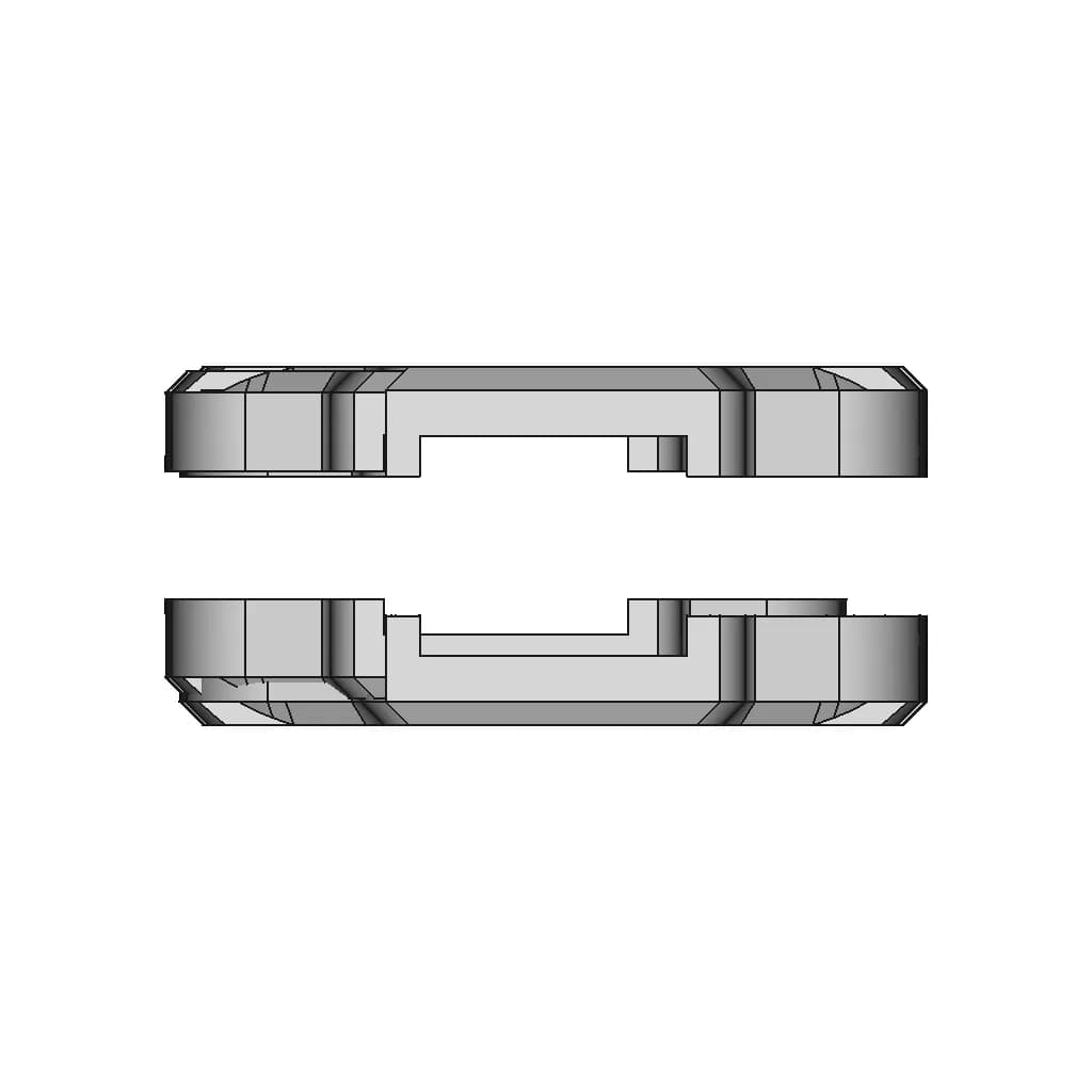 Yale 1000Ca Key Cover H - Downloadable CAD Representation_90_0_degree_snapshot
