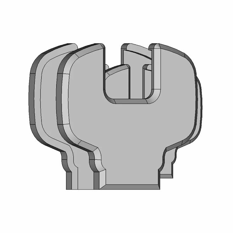 Yale 1000Ca Key Cover | 3D Engineering Design File