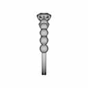 Ladies Ring With Zirconia | High-Quality CAD Model_0_90_degree_snapshot