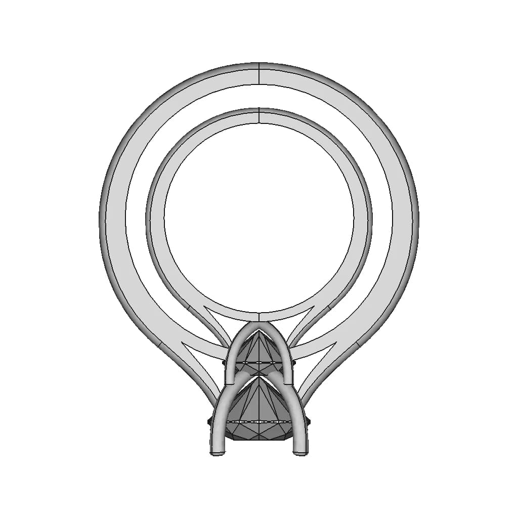 Ring | High-Quality CAD Model_270_0_degree_snapshot