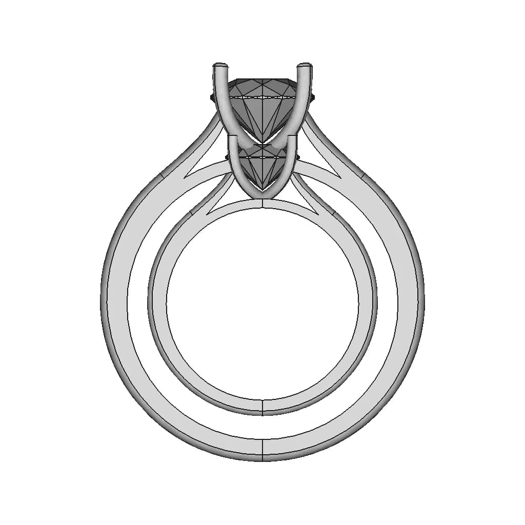 Ring | High-Quality CAD Model_90_0_degree_snapshot