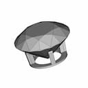 Di̇amond (Elmas) | 3D Engineering Design File_60_30_degree_snapshot