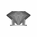 Di̇amond (Elmas) | 3D Engineering Design File_90_0_degree_snapshot