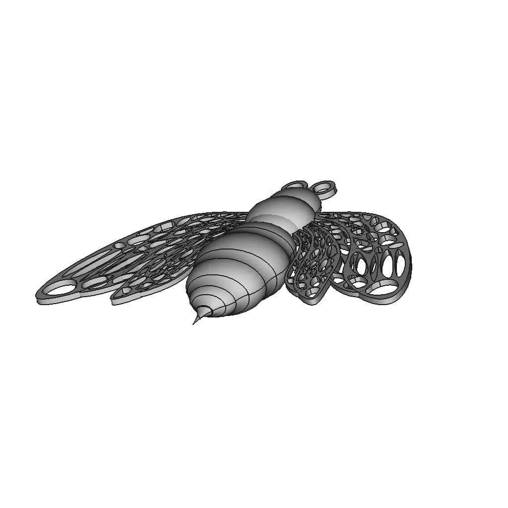 Bee | 3D Engineering Design File_60_30_degree_snapshot