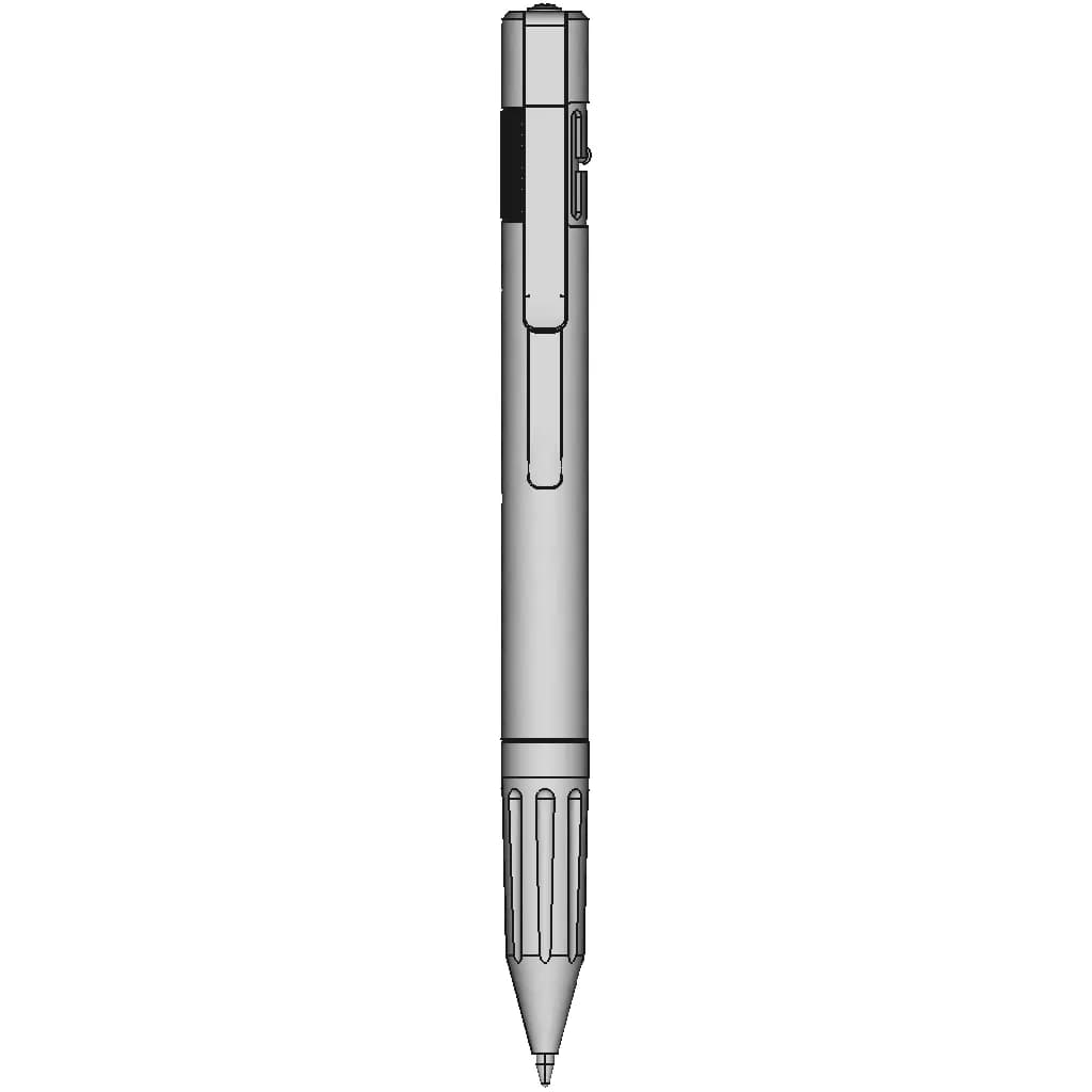 Stick Shift Ballpoint Pen - Downloadable CAD Representation_270_0_degree_snapshot