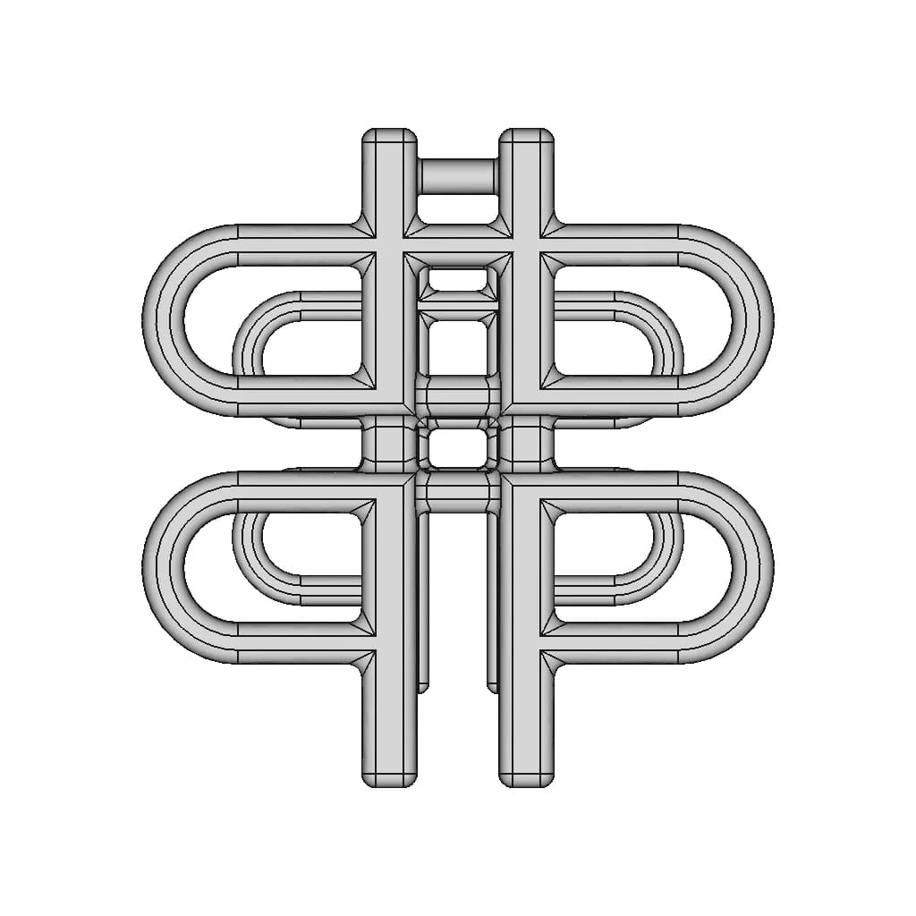 Pendent Gold | High-Quality CAD Model_270_0_degree_snapshot
