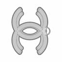 Chanel Logo | High-Quality CAD Model_270_0_degree_snapshot