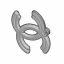 Chanel Logo | High-Quality CAD Model_60_30_degree_snapshot