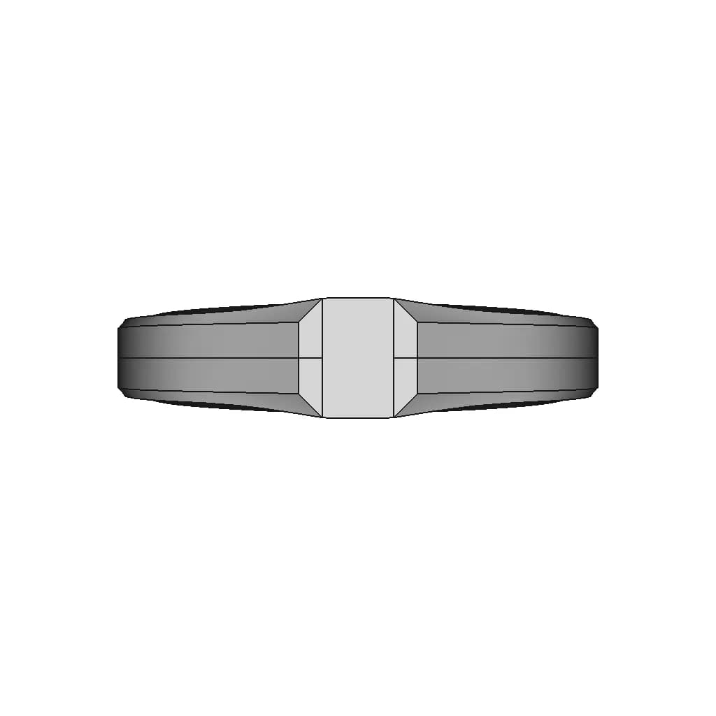 Octagon Ring - Standard Mechanical Component_0_0_degree_snapshot