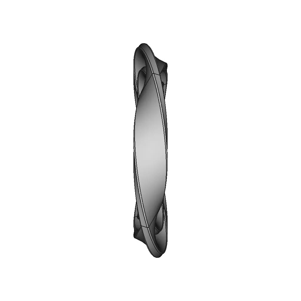 540 Degree Twist Möbius Strip - Downloadable CAD Representation_270_0_degree_snapshot