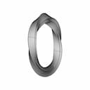 480 Degree Twist Triangular Cross-Section Möbius Ring - Downloadable CAD Representation_60_30_degree_snapshot