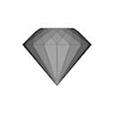 Diamond 钻石 | 3D Engineering Design File_0_90_degree_snapshot
