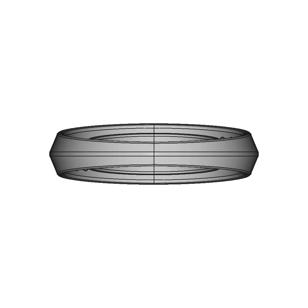 Fashion Jewellery Ring For Ladies | High-Quality CAD Model_90_0_degree_snapshot