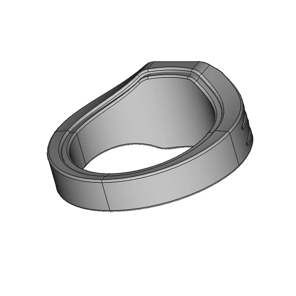 Men'S Ring | 3D Engineering Design File_60_30_degree_snapshot