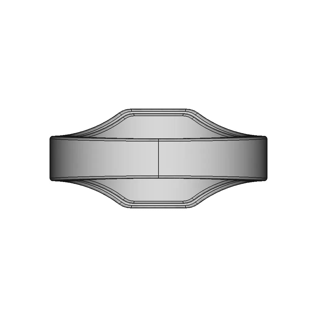 Men'S Ring | 3D Engineering Design File_90_0_degree_snapshot
