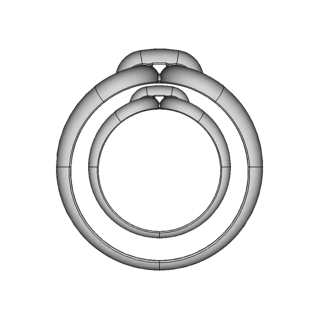 Jewellery Rings | High-Quality CAD Model_0_0_degree_snapshot