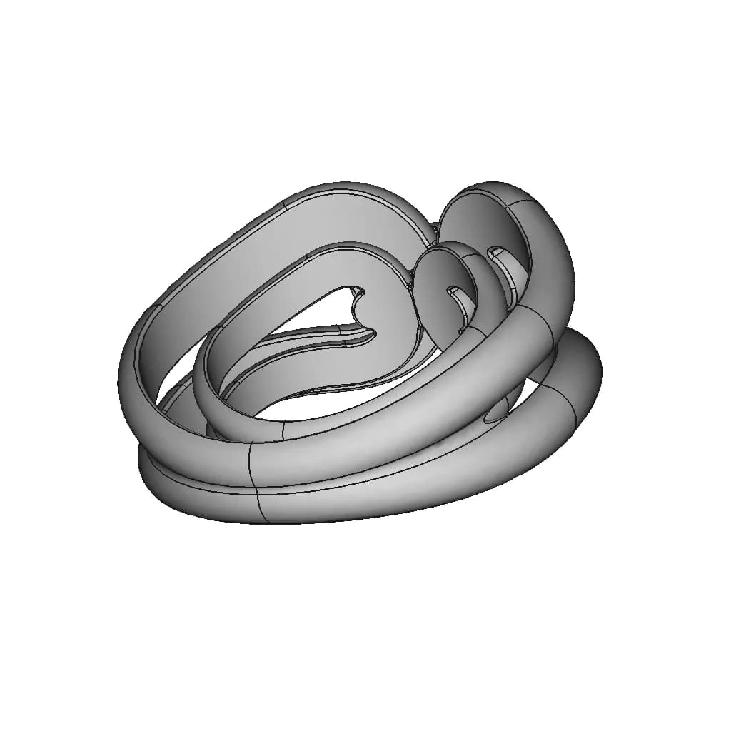 Jewellery Rings | High-Quality CAD Model_60_30_degree_snapshot