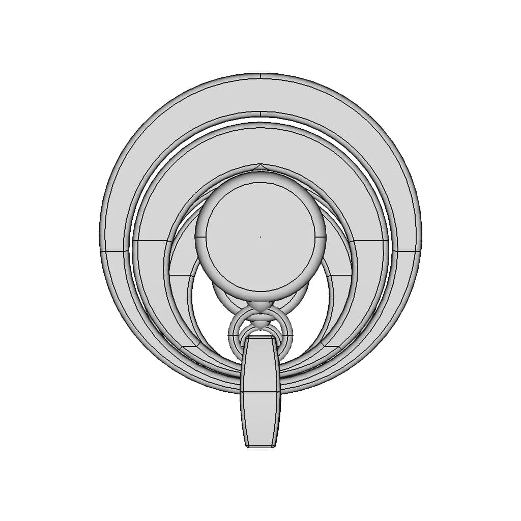 Pendant A+C | High-Quality CAD Model_90_0_degree_snapshot