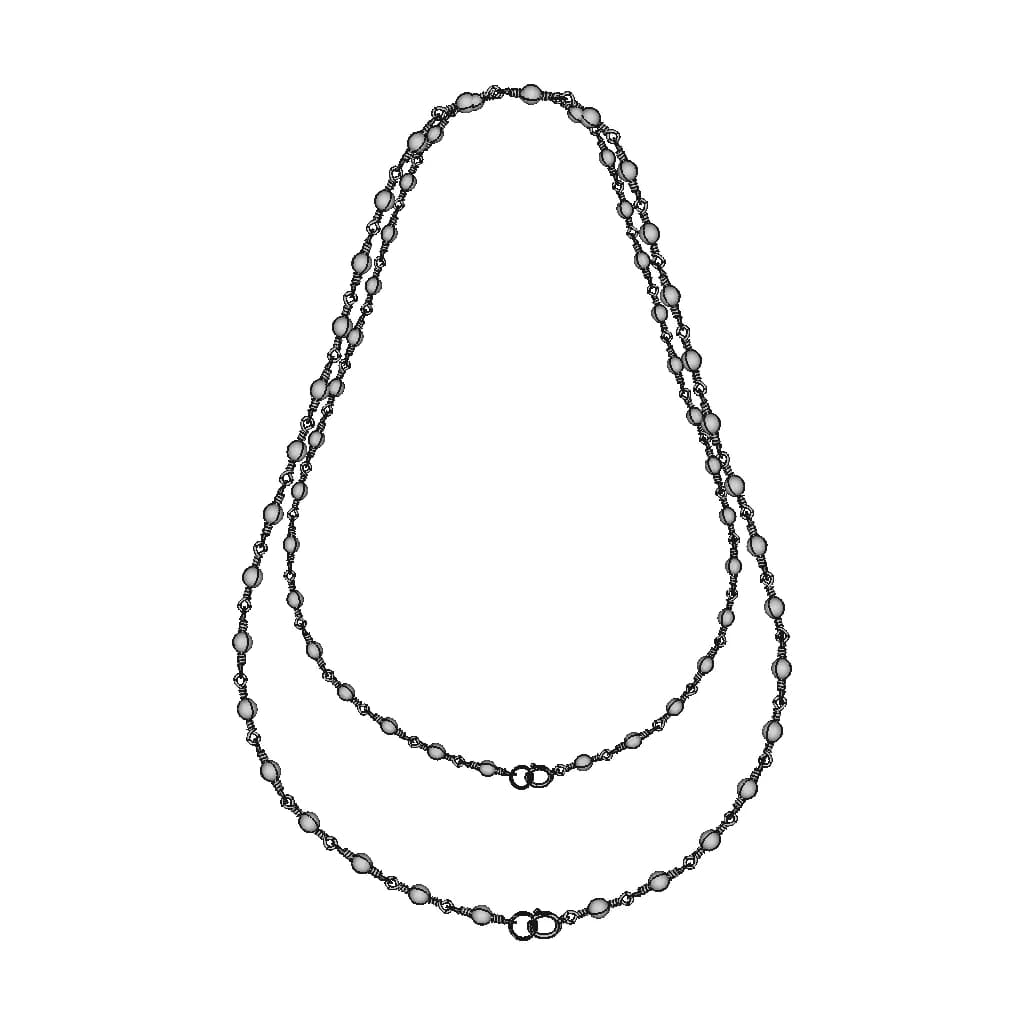 Pearl Necklace - Downloadable CAD Representation_270_0_degree_snapshot