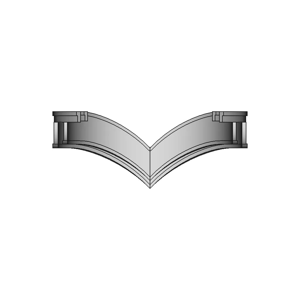 Sailor Moon Tierra - Printable - Downloadable CAD Representation_270_0_degree_snapshot