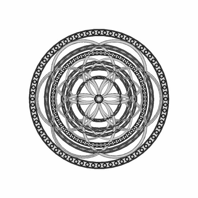 Yantra Mandala | 3D Engineering Design File