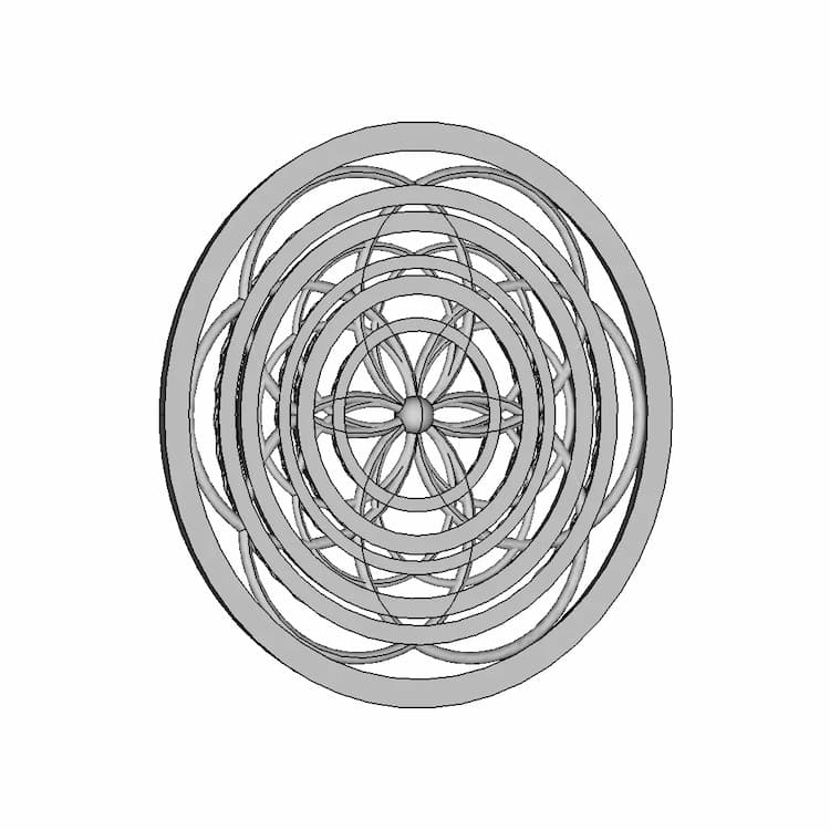 Yantra Mandala | 3D Engineering Design File