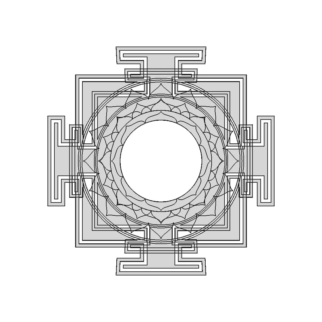 Yantra Mandala | 3D Engineering Design File_90_0_degree_snapshot