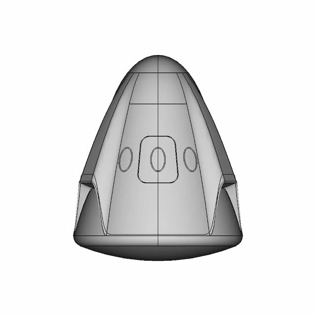 Space X Capsule | 3D Engineering Design File