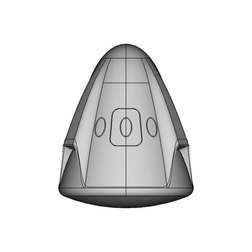 Space X Capsule | 3D Engineering Design File