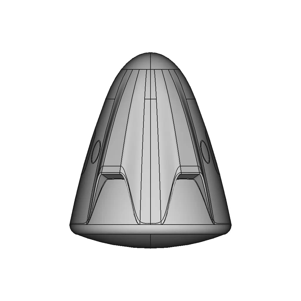 Space X Capsule | 3D Engineering Design File_0_90_degree_snapshot