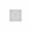 Sma Rp Female Straight Connector With Solder Attachment For Pcb - Downloadable CAD Representation_90_0_degree_snapshot