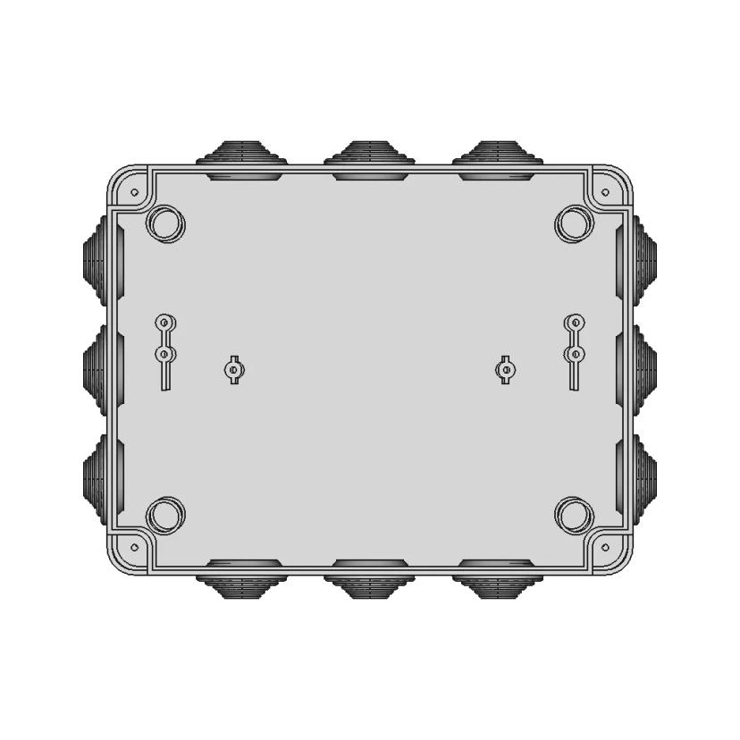 Mv-Ba25208 Electrical Box | High-Quality CAD Model