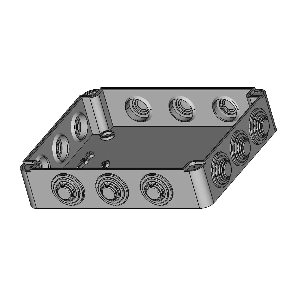 Mv-Ba25208 Electrical Box | High-Quality CAD Model_60_30_degree_snapshot