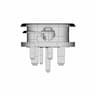 Plug Top 13A Square Pin - Standard Mechanical Component_90_0_degree_snapshot