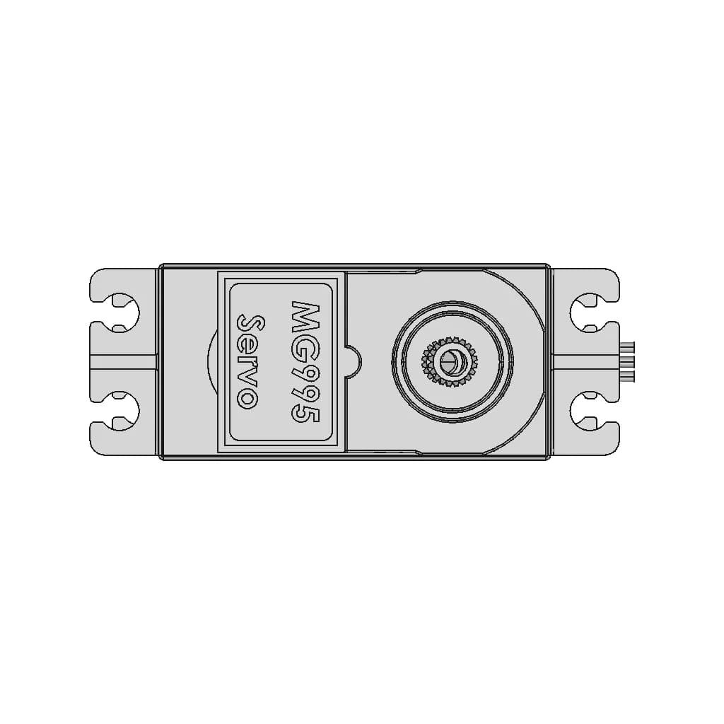 Servo Motor Mg 995 - Downloadable CAD Representation_0_0_degree_snapshot