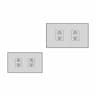 2 Gang Outlet - Standard Mechanical Component_0_0_degree_snapshot