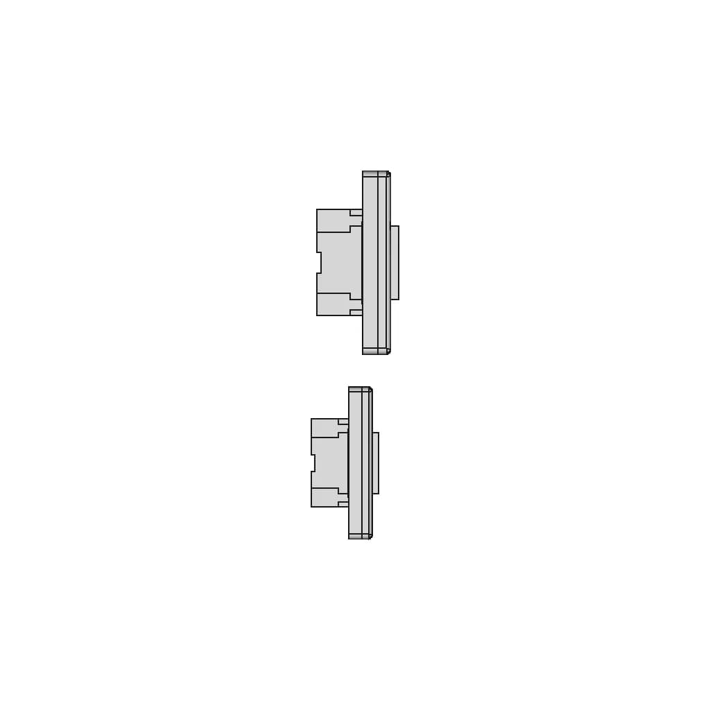 2 Gang Outlet - Standard Mechanical Component_0_270_degree_snapshot