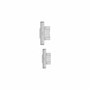 2 Gang Outlet - Standard Mechanical Component_0_90_degree_snapshot
