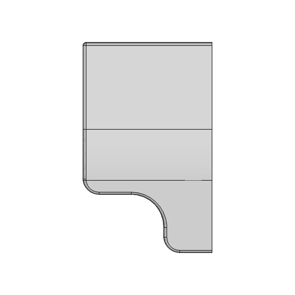 858D Hot Air Blower Handle Holder | High-Quality CAD Model_0_90_degree_snapshot