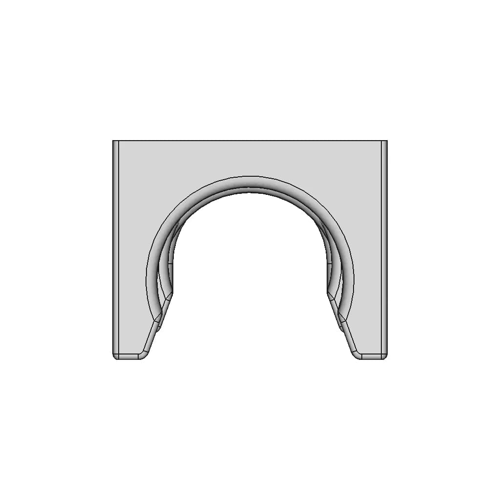 858D Hot Air Blower Handle Holder | High-Quality CAD Model_270_0_degree_snapshot