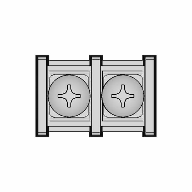 Kf55C-10.0 (Dg55C) Barrier Terminal Block (Parametric Design) | 3D Engineering Design File