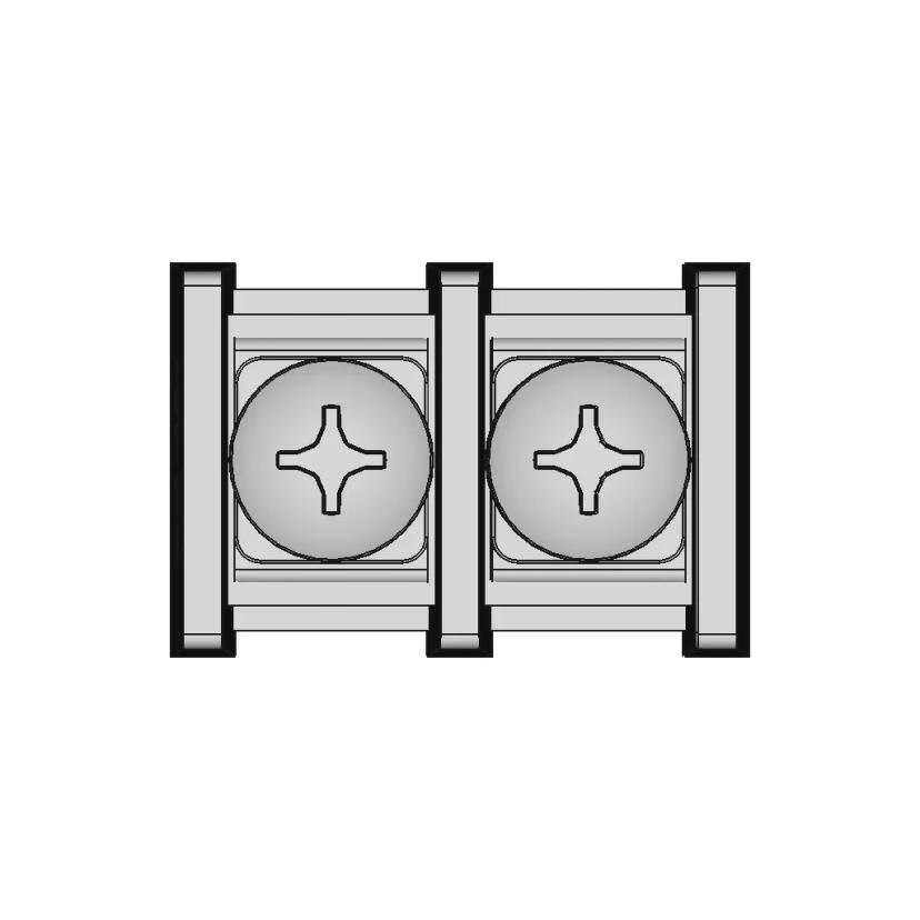 Kf55C-10.0 (Dg55C) Barrier Terminal Block (Parametric Design) | 3D Engineering Design File