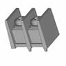 Kf55C-10.0 (Dg55C) Barrier Terminal Block (Parametric Design) | 3D Engineering Design File_60_30_degree_snapshot