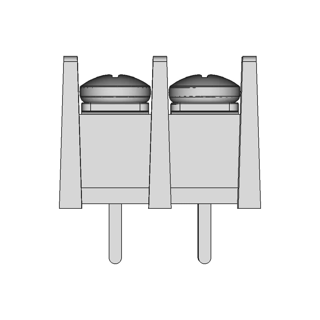 Kf55C-10.0 (Dg55C) Barrier Terminal Block (Parametric Design) | 3D Engineering Design File_90_0_degree_snapshot