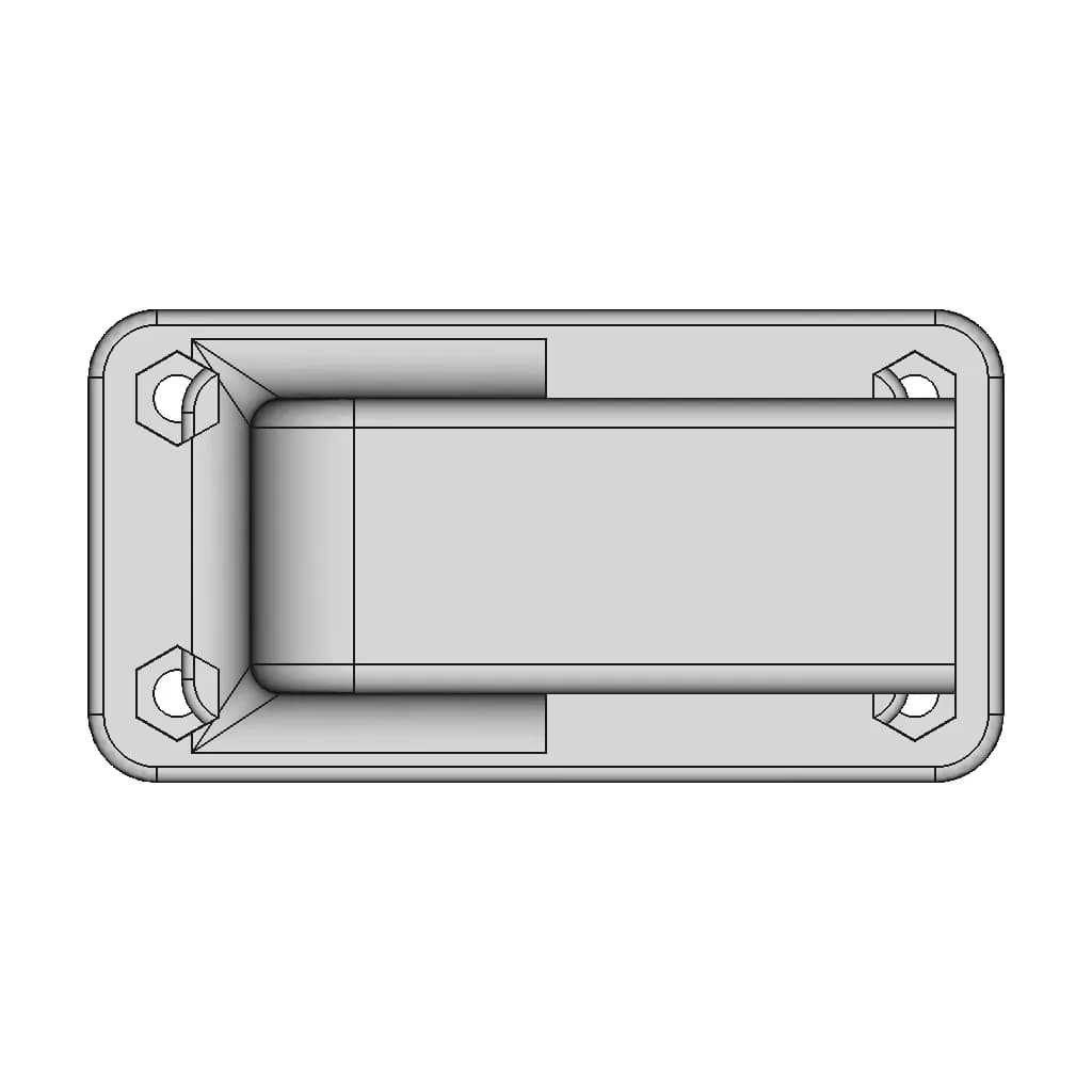 Frame For Ebyte E15-Utl1 V1.2 | High-Quality CAD Model_90_0_degree_snapshot