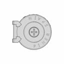 Trimmpotentiometer Liegend | High-Quality CAD Model_0_0_degree_snapshot